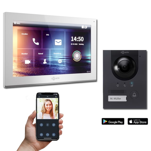 Goliath Türsprechanlage mit 10 Zoll