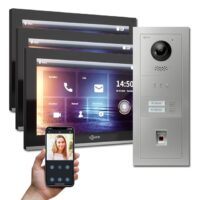 Türsprechanlage mit Fingerprint