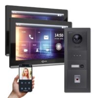 Goliath Türsprechanlage mit Fingerprint für 1 Familie
