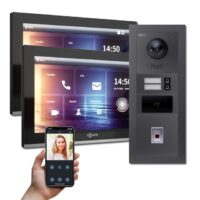 2 Familien Goliath Türstation mit Fingerprint und RFID