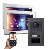 IP Gegensprechanlage mit RFID und 1 Klingel