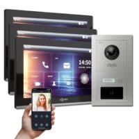 10 Zoll Videotürsprechanlage mit RFID