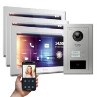 IP Türsprechanlage mit 2 Klingeln und RFID
