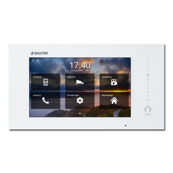 TURM IP Video Türsprechanlage 2-Draht für Modular System 7" Touchscreen Innensta 