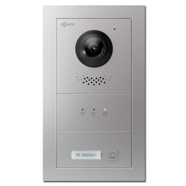 Goliath Türstation für 1 Familie silber