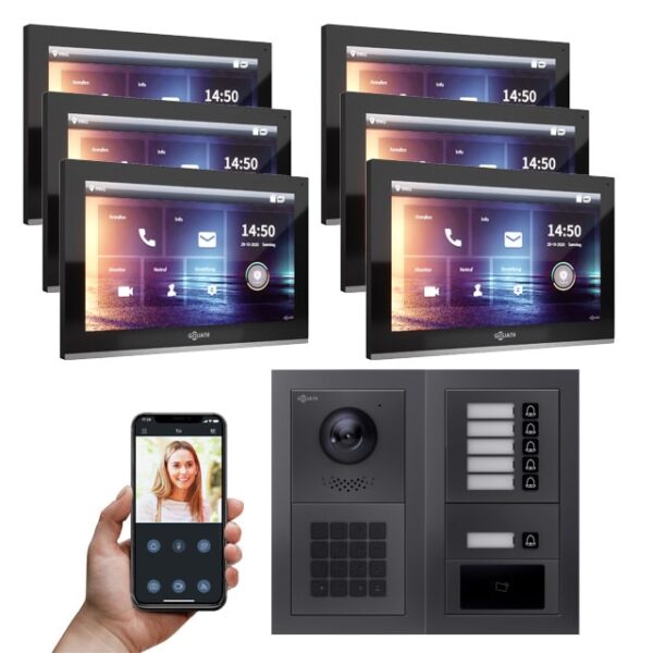 Goliath IP Türsprechanlage mit RFID und Tastenfeld