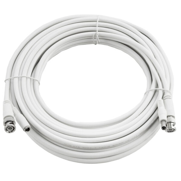 10 Meter hochwertiges Kombikabel, RG59, Video/Strom, Fertigkabel, bis 8 Megapixel, Pro Line