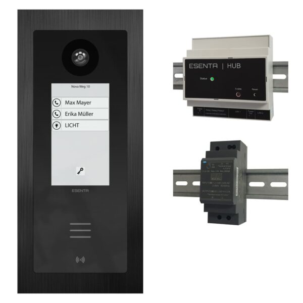 Esenta IP Türsprechanlage mit NFC und PIN