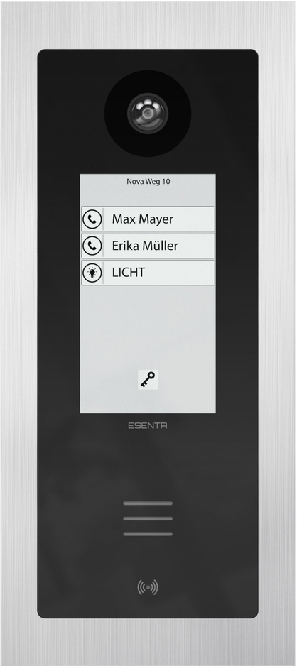 Esenta IP Türsprechanlage mit NFC und Pin