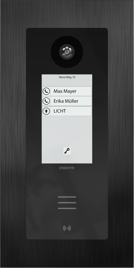 Esenta IP Türsprechanlage mit NFC und Pin