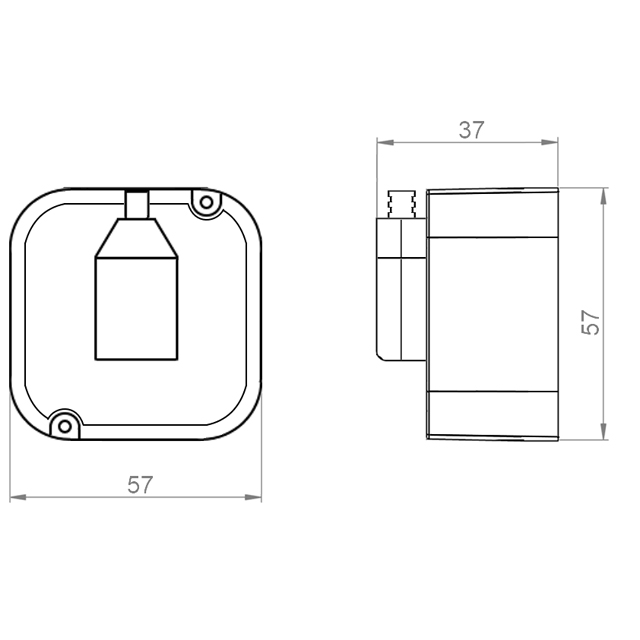 ESENTA USB Unterputz Netzteil