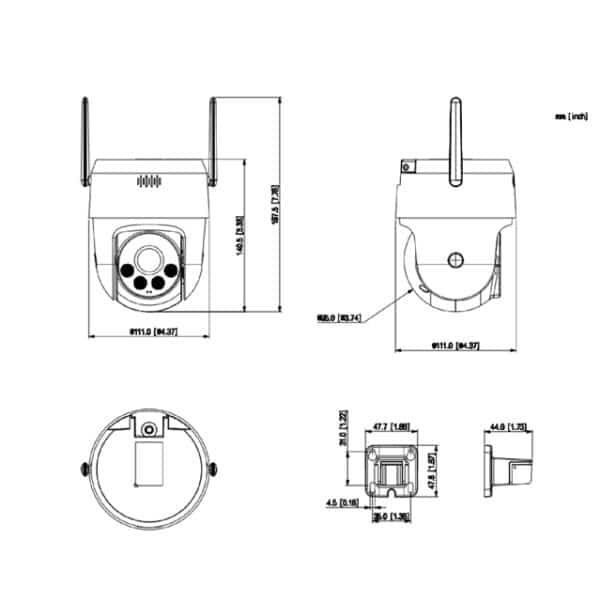 GOLIATH IP WLAN PT Kamera