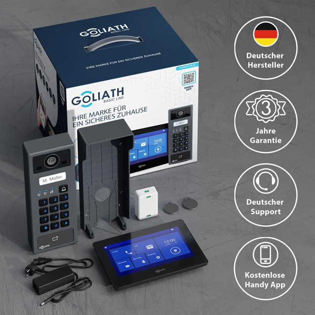 Goliath Türsprechanlage mit RFID