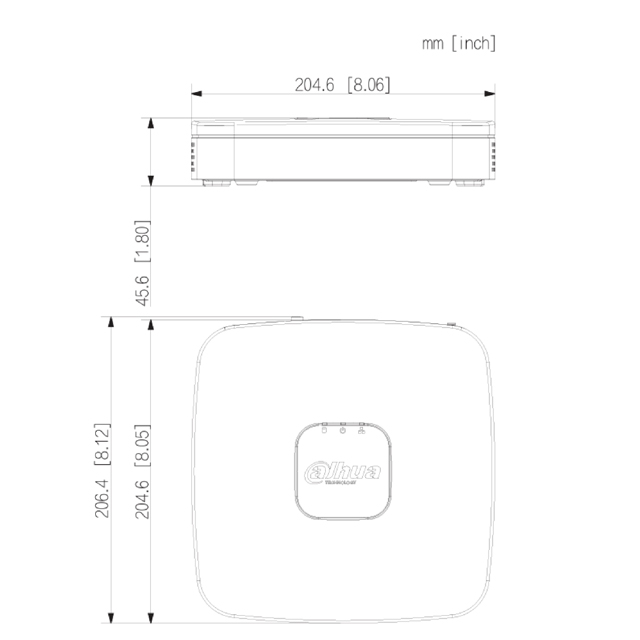 Goliath 4 Kanal NVR Rekorder