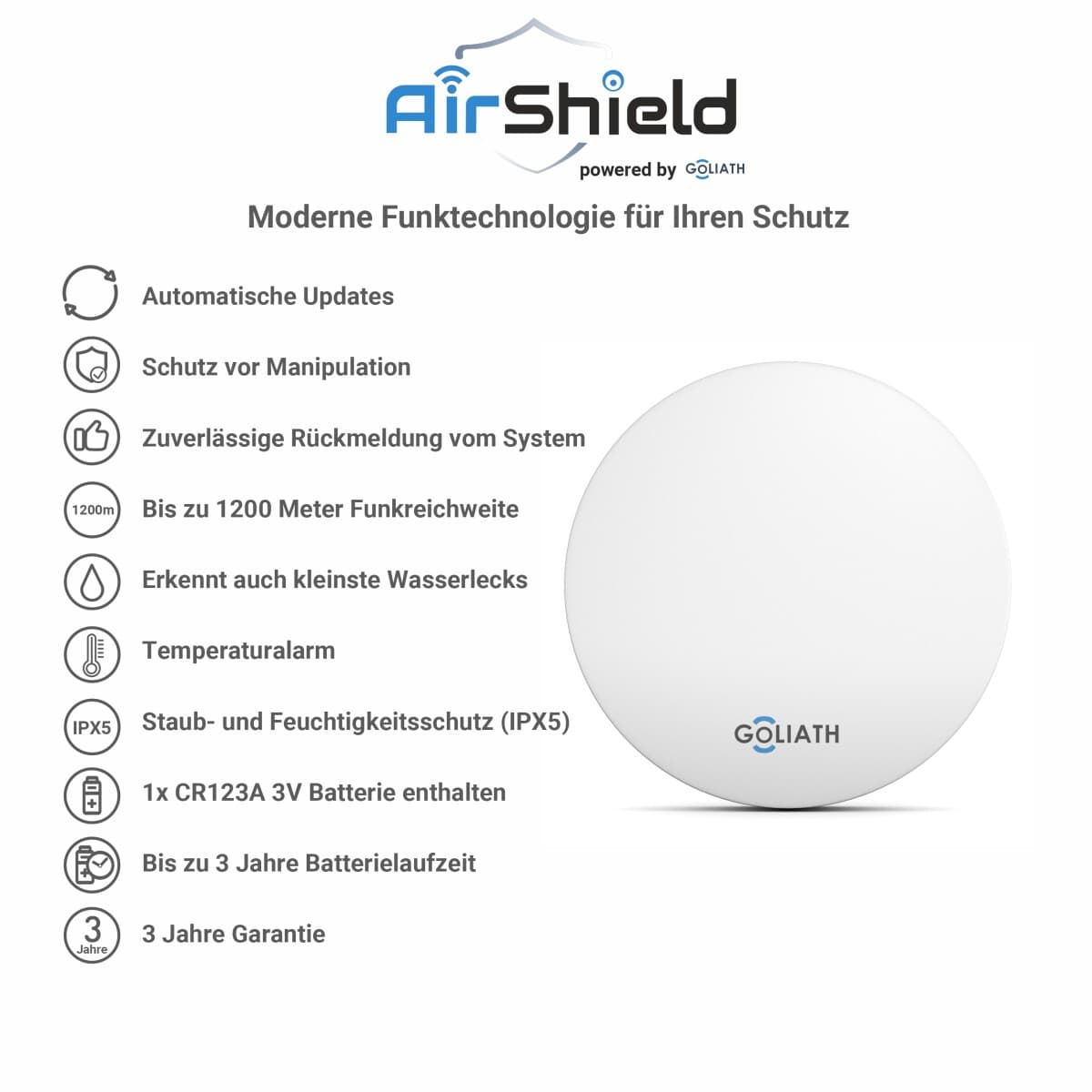 goliath-basic-alarm-wassermelder-uebeschwemmungsmelder-weiss2 Goliath Überschwemmungsmelder