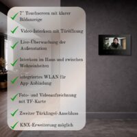 Schutzer 7 Zoll Monitor